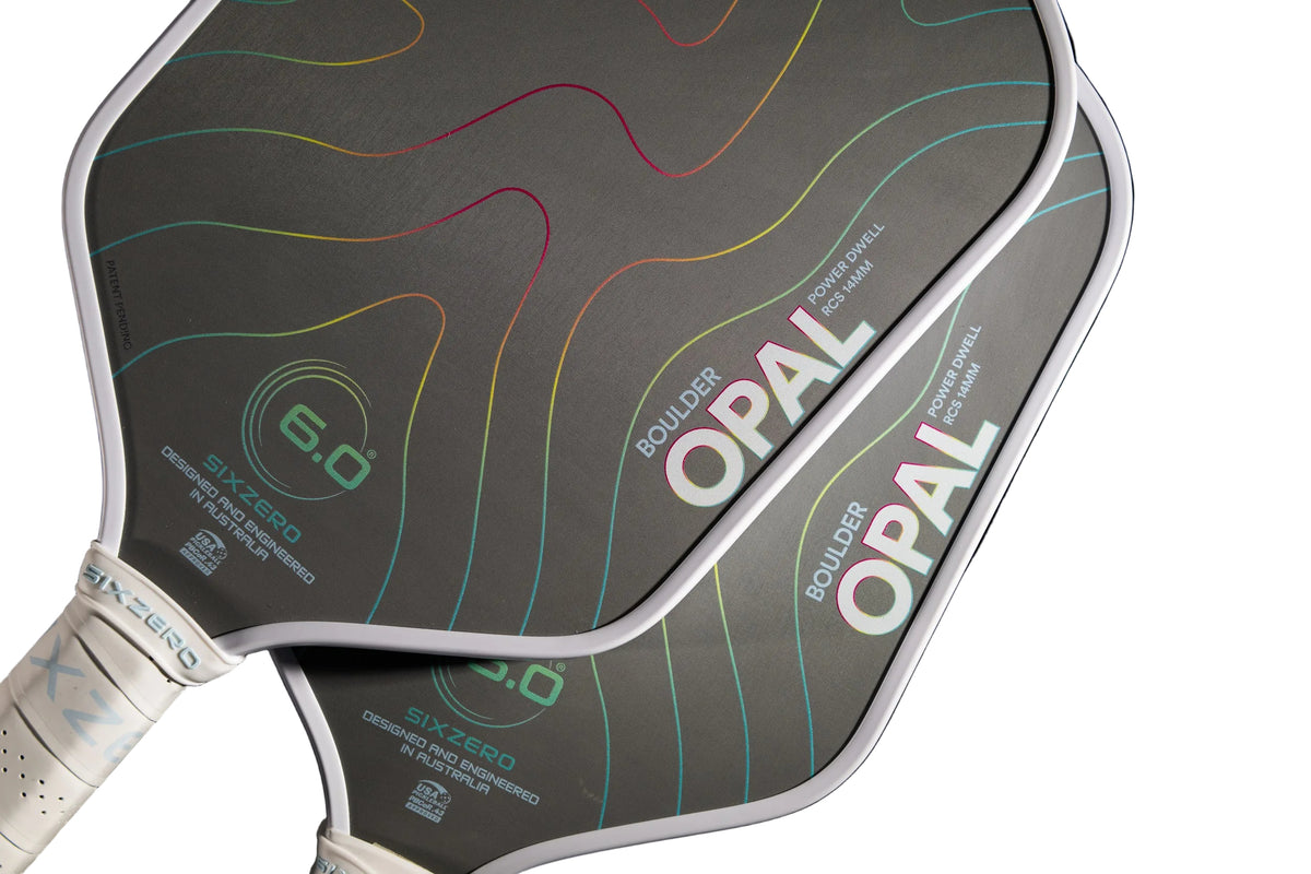 Six Zero Boulder Opal Pickleball Paddle | 14mm