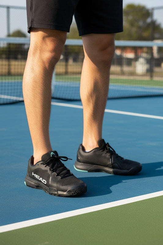 HEAD Revolt Pro 4.0 Court Shoes – Black/Teal