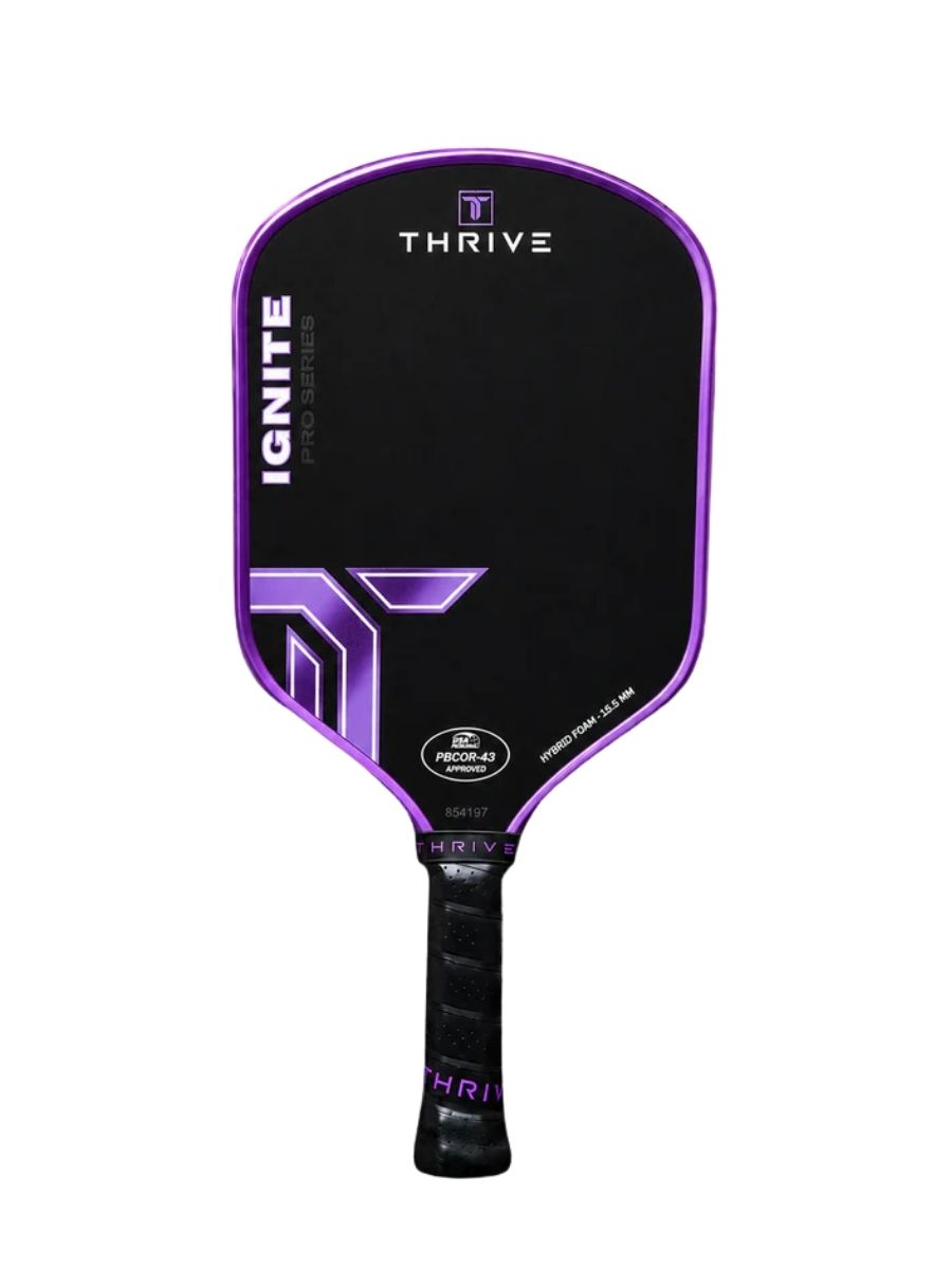 Thrive Ignite Pickleball Paddle – Electric Violet | Thin Handle Edition