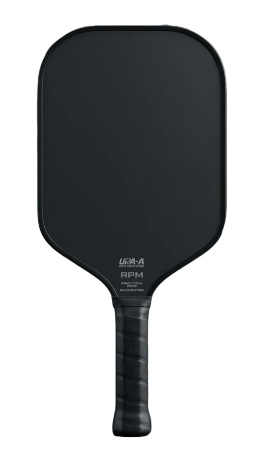RPM BLACKOUT V1 FRICTION PRO 14MM Elongated Pickleball Paddle