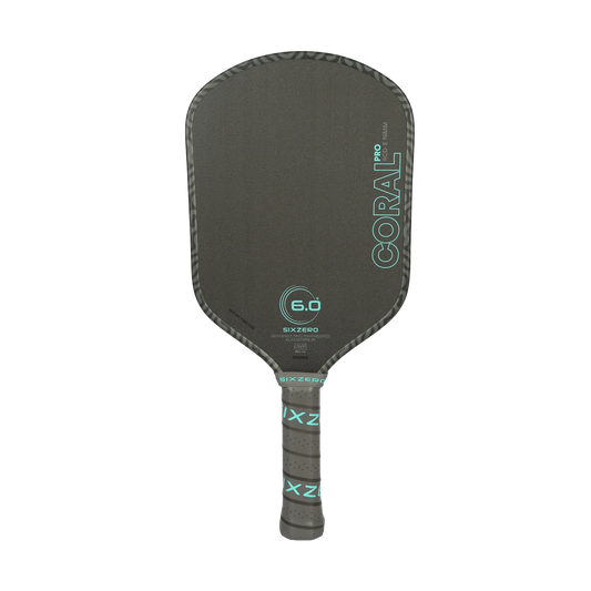 Six Zero Coral Pro 16mm Pickleball Paddle | Foam Core Performance