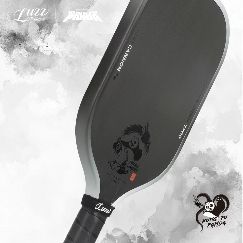 Luzzpickleball Kung Fu Panda Cannon T700 Carbon Pickleball Paddle