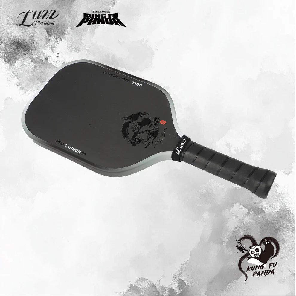 Luzzpickleball Kung Fu Panda Cannon T700 Carbon Pickleball Paddle
