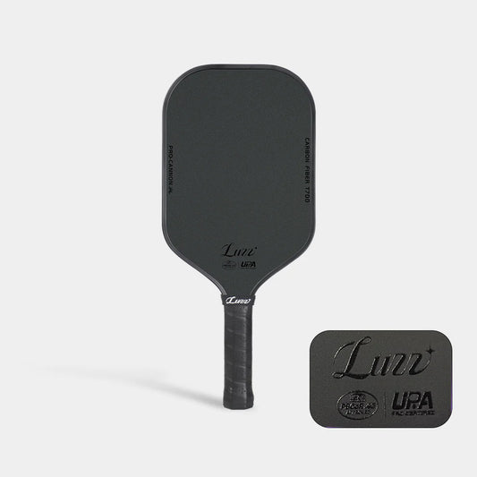 Luzz Pro Cannon Paddle Blackout — T700 Carbon Fiber Pickleball Paddle