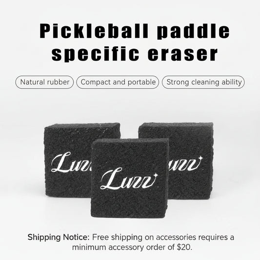 Luzz Pickleball Paddle Eraser (3 Pieces Per Pack)