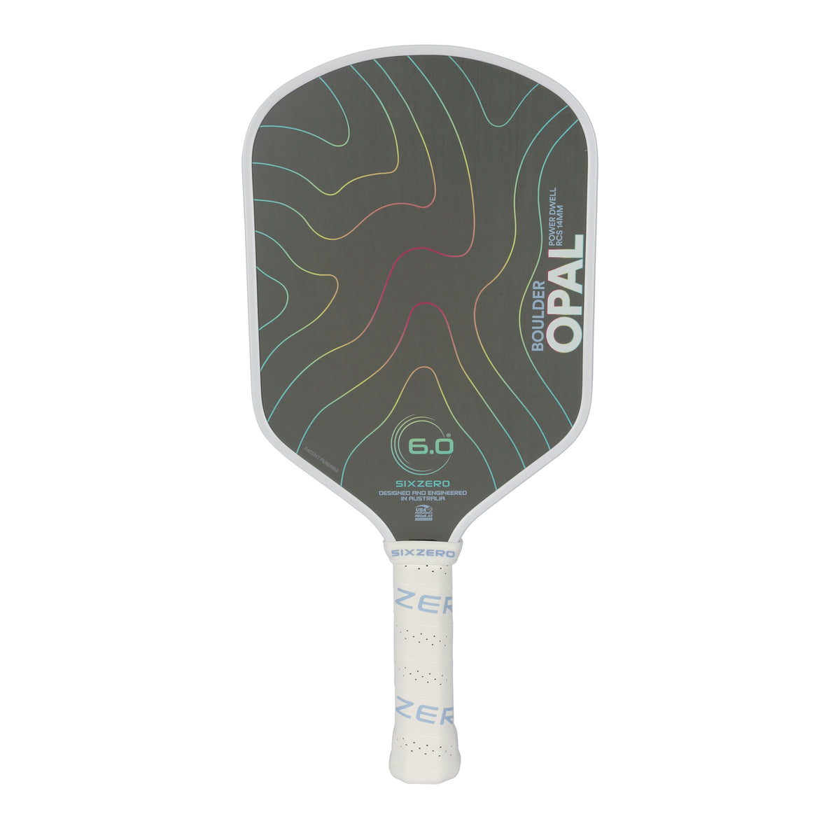 Six Zero Boulder Opal Pickleball Paddle | 14mm
