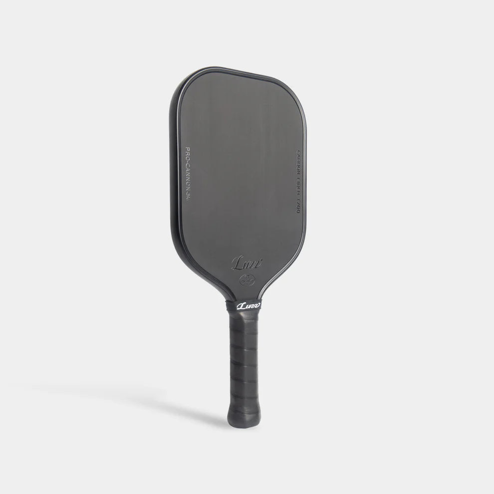 Luzz Pro Cannon Paddle Blackout — T700 Carbon Fiber Pickleball Paddle