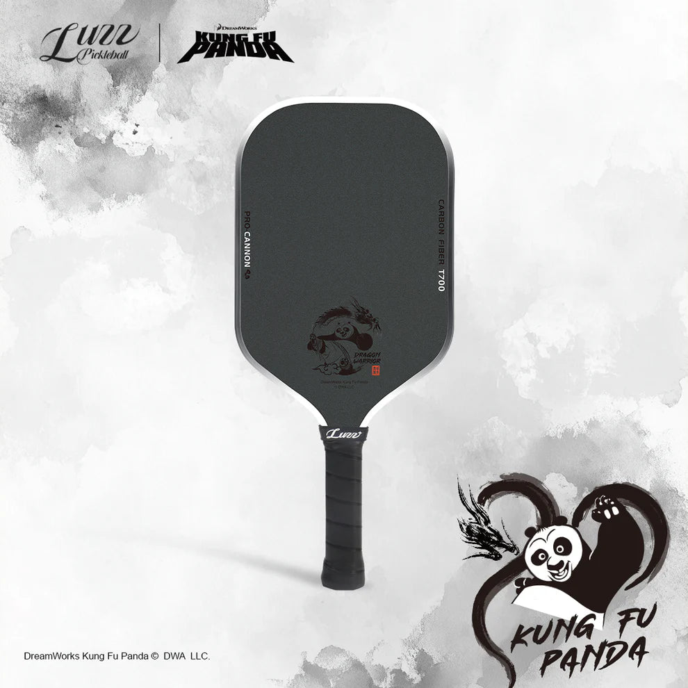 Luzzpickleball Kung Fu Panda Cannon T700 Carbon Pickleball Paddle
