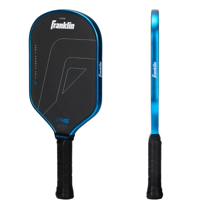 Franklin Sports C45 Carbon Fiber Hybrid 14mm BLUE Pickleball Paddle