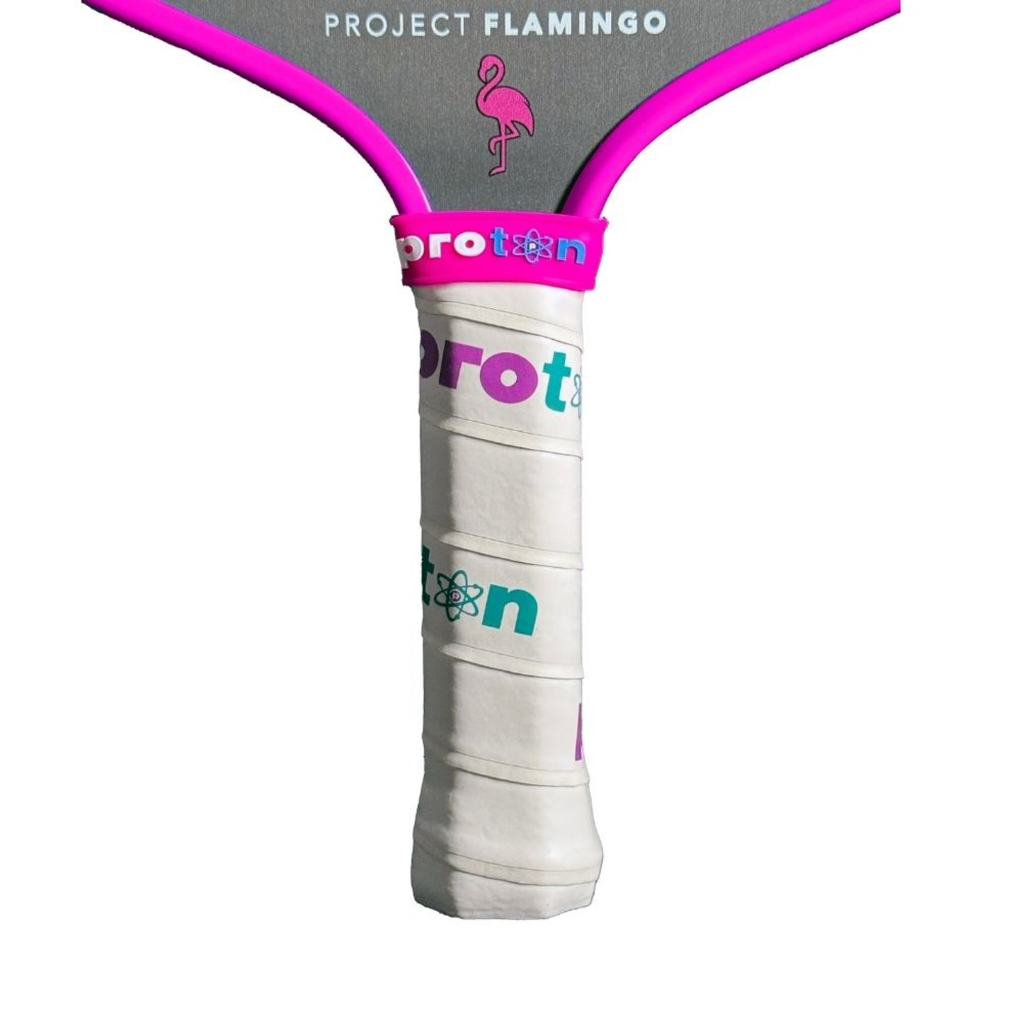 Proton Series Three Project Flamingo 13mm Widebody Pickleball Paddle – Pink