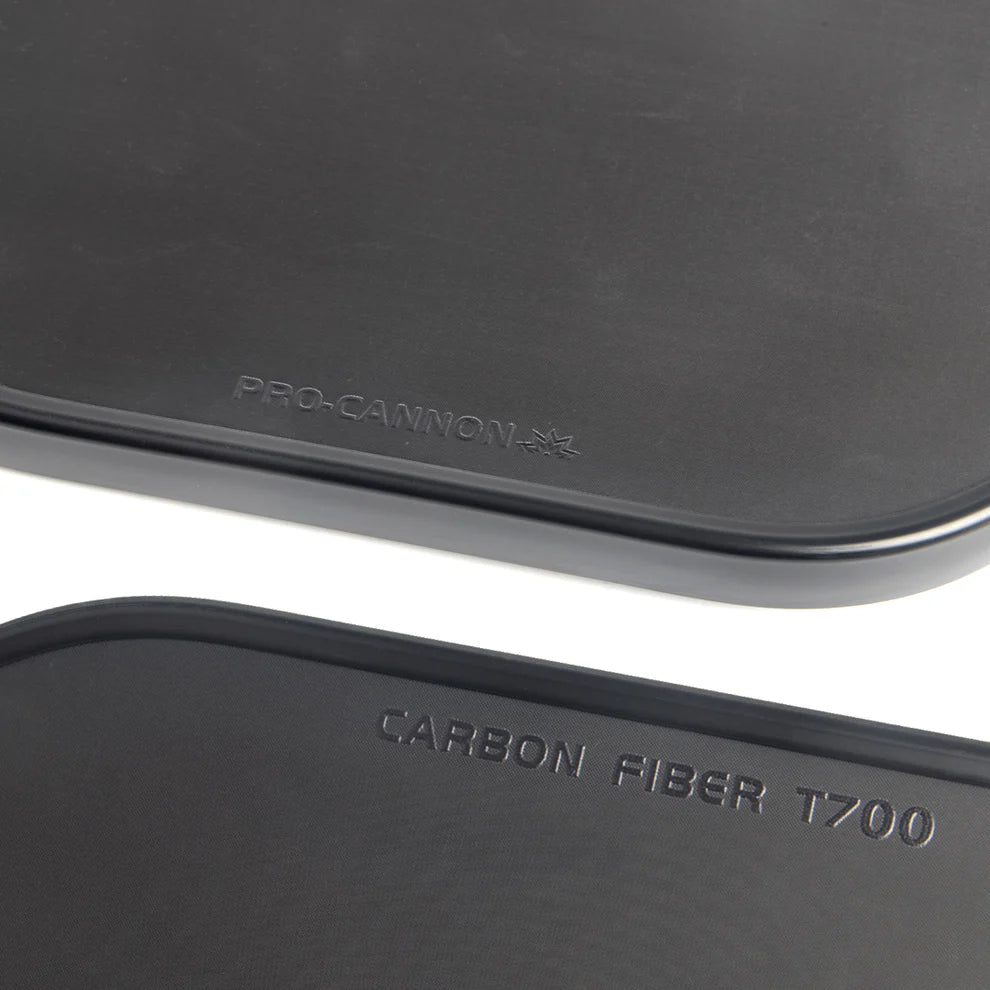 Luzz Pro Cannon Paddle Blackout — T700 Carbon Fiber Pickleball Paddle