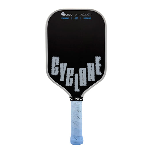AIREO Cyclone Frozen Edition – Nash Desent Signature 16mm Pickleball Paddle, USAP PBCoR .43 Certified, NanoGraph Grit Surface