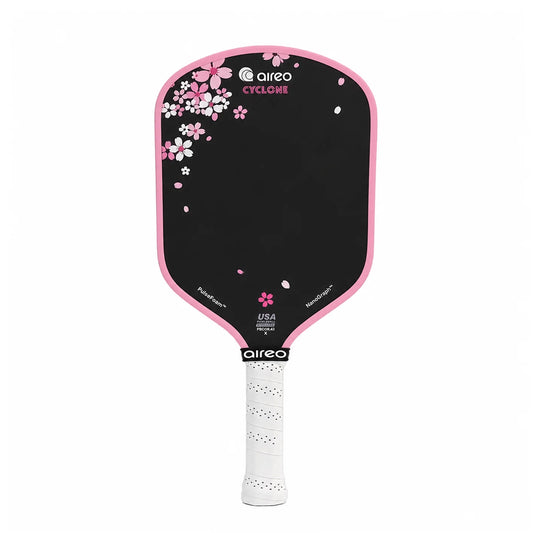 AIREO Cyclone Hybrid 16mm Pickleball Paddle – NanoGraph™ Grit Surface with PulseFoam™ Power Core