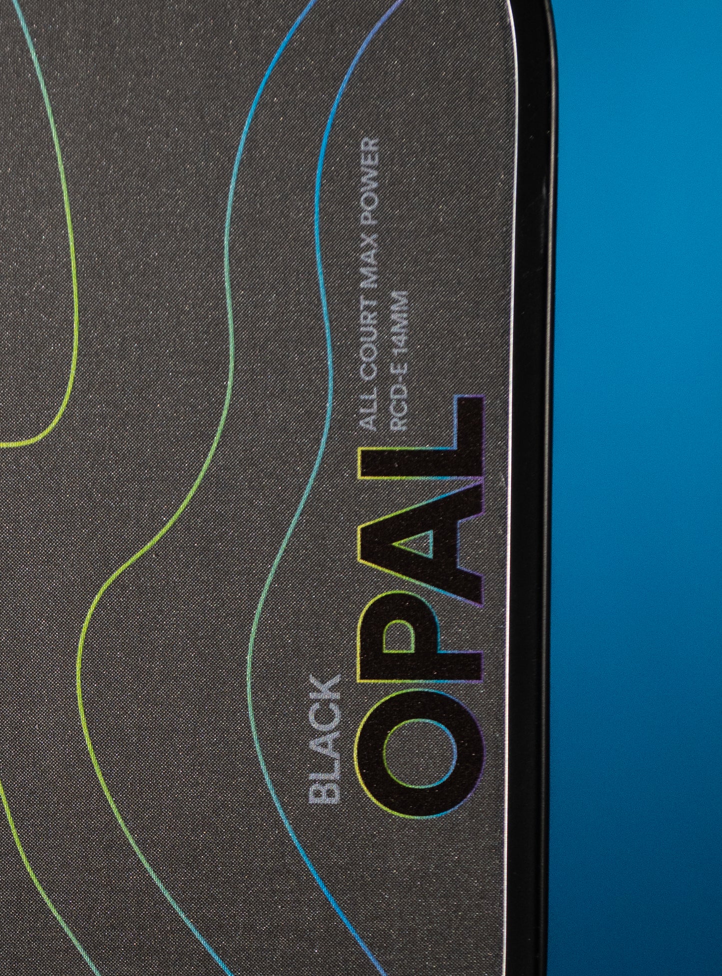 Six Zero Black Opal 14mm Elongated Pickleball Paddle