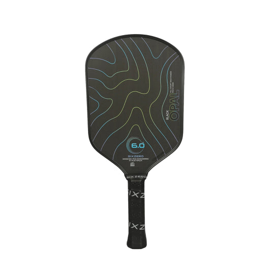 Six Zero Black Opal 14mm Elongated Pickleball Paddle