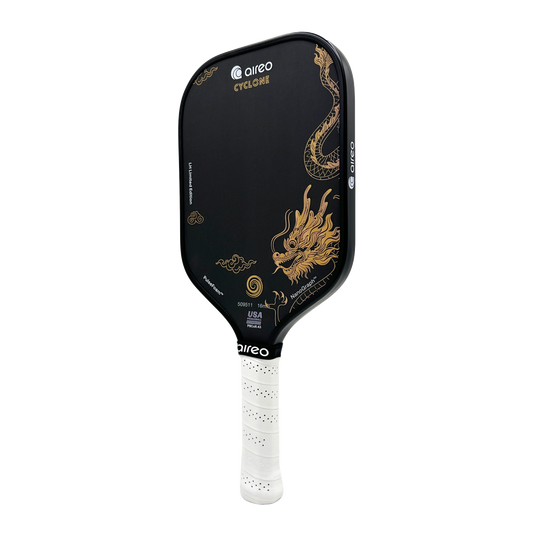 AIREO - LH Dragon Limited Edition 16mm Pickleball Paddle | PulseFoam™ Power with NanoGraph™ Carbon Surface