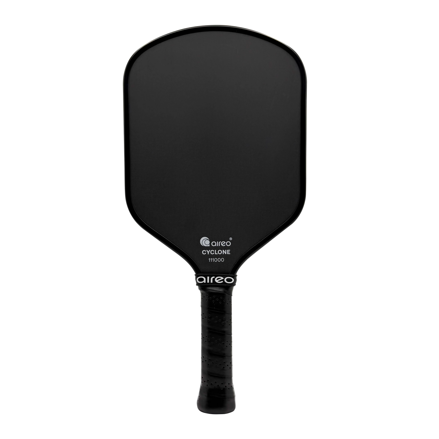 AIREO Cyclone Hybrid 16mm Blackout Pickleball Paddle – NanoGraph™ Grit Surface with PulseFoam™ Power Core