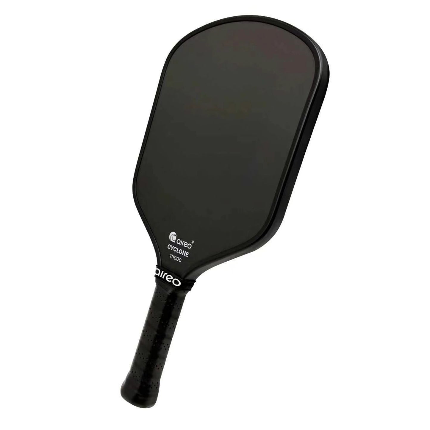 AIREO Cyclone Hybrid 16mm Blackout Pickleball Paddle – NanoGraph™ Grit Surface with PulseFoam™ Power Core