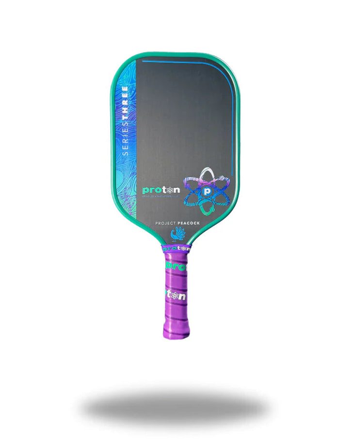 Project Peacock Elongated 13MM Pickleball Paddle