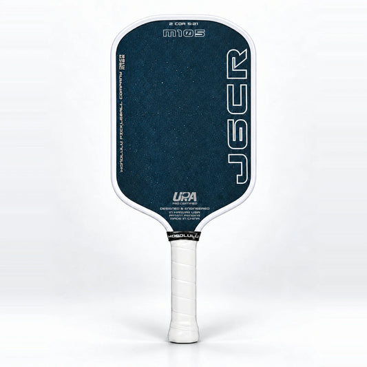 Honolulu J6CR M 105 Crystal Blue™ Endurance Surface™ 16mm Pickleball Paddle - PRE ORDER