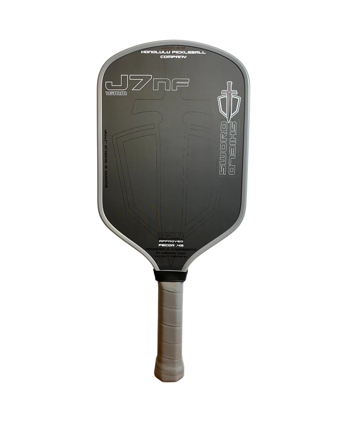 Honolulu Sword & Shield J7NF Gen. 4.5 Pickleball Paddle