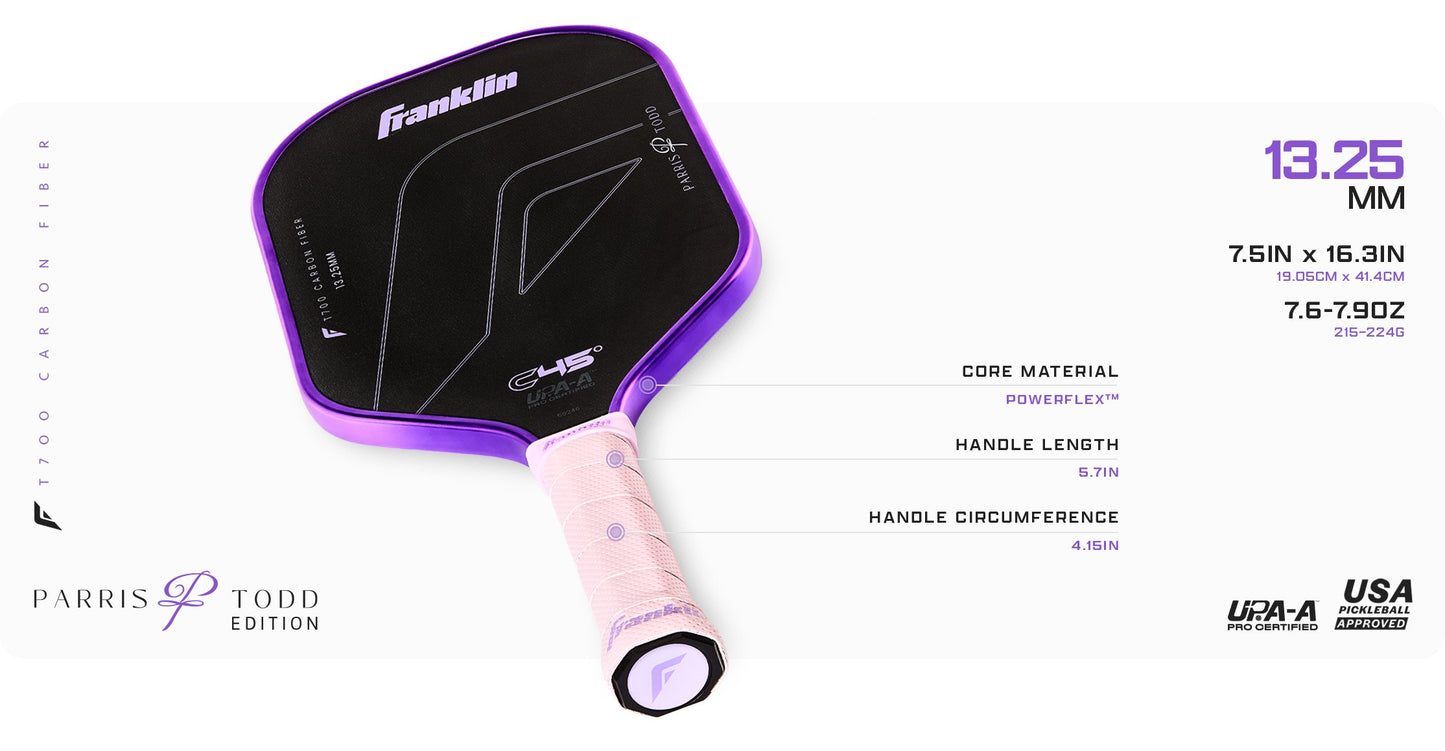 New! Franklin Parris Todd C45° Series