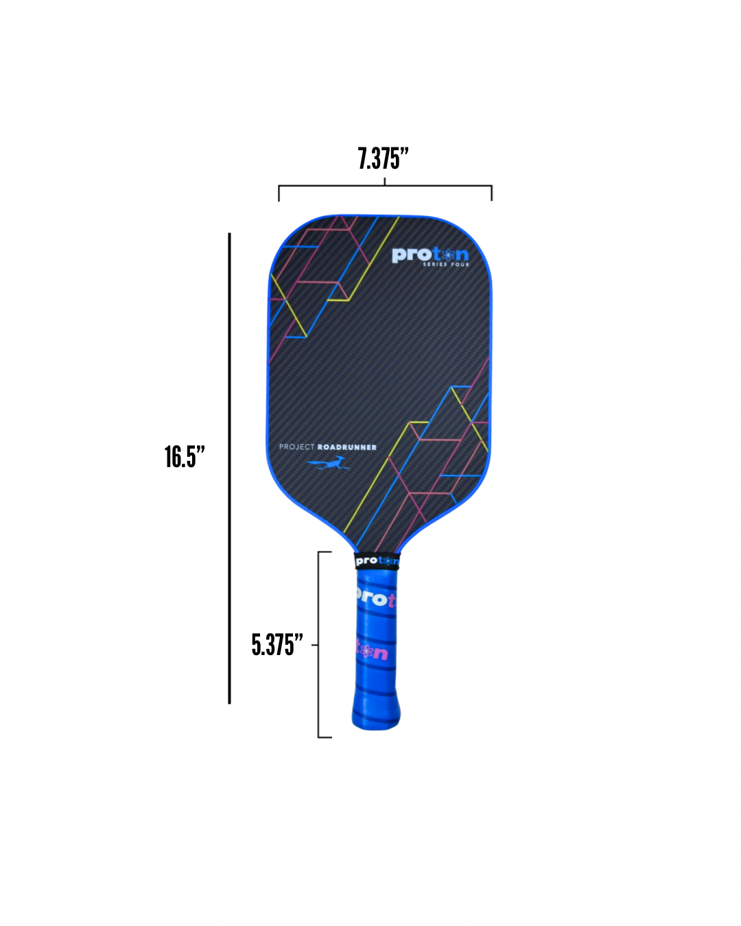Proton Series Four – Project Roadrunner Pickleball Paddle