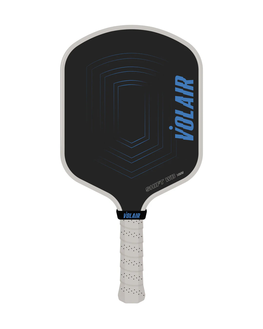NOW AVAILABLE FOR PRE-ORDER – Volair SHIFT WB Pickleball Paddle 14mm  Grey & Blue Colorway Shipping Expected by Late January 2026