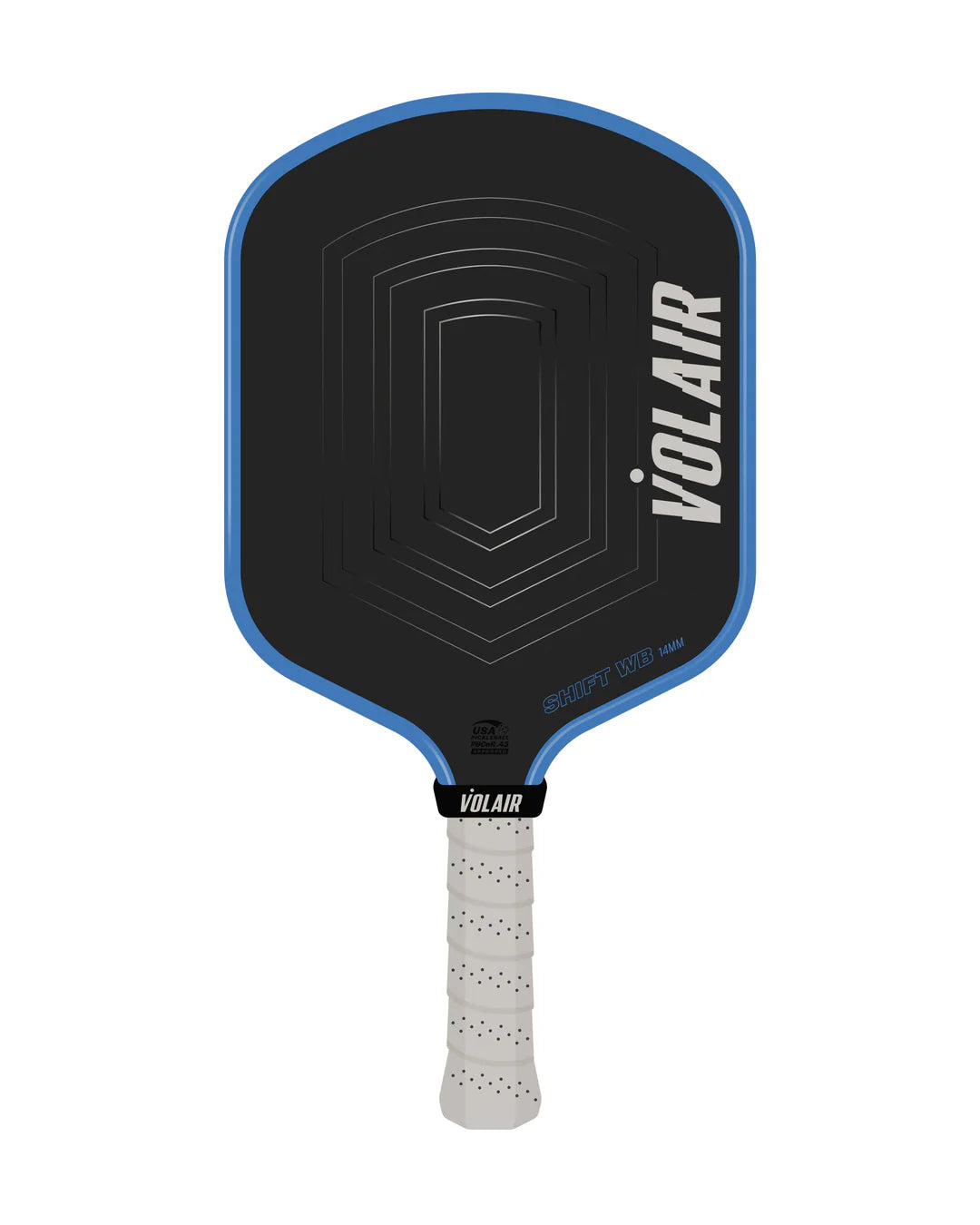 NOW AVAILABLE FOR PRE-ORDER – Volair SHIFT WB Pickleball Paddle 14mm  Grey & Blue Colorway Shipping Expected by Late January 2026