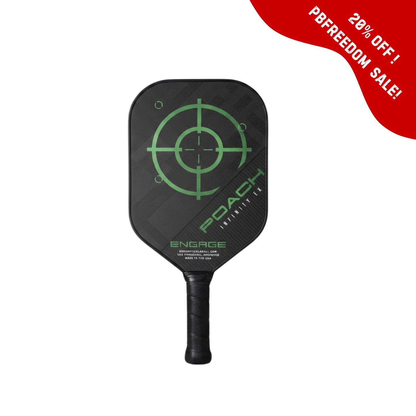 Engage Poach Infinity EX Pickleball Paddle – Green
