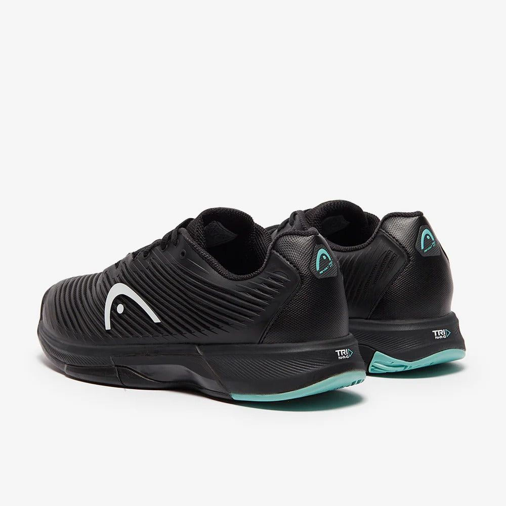 HEAD Revolt Pro 4.0 Court Shoes – Black/Teal