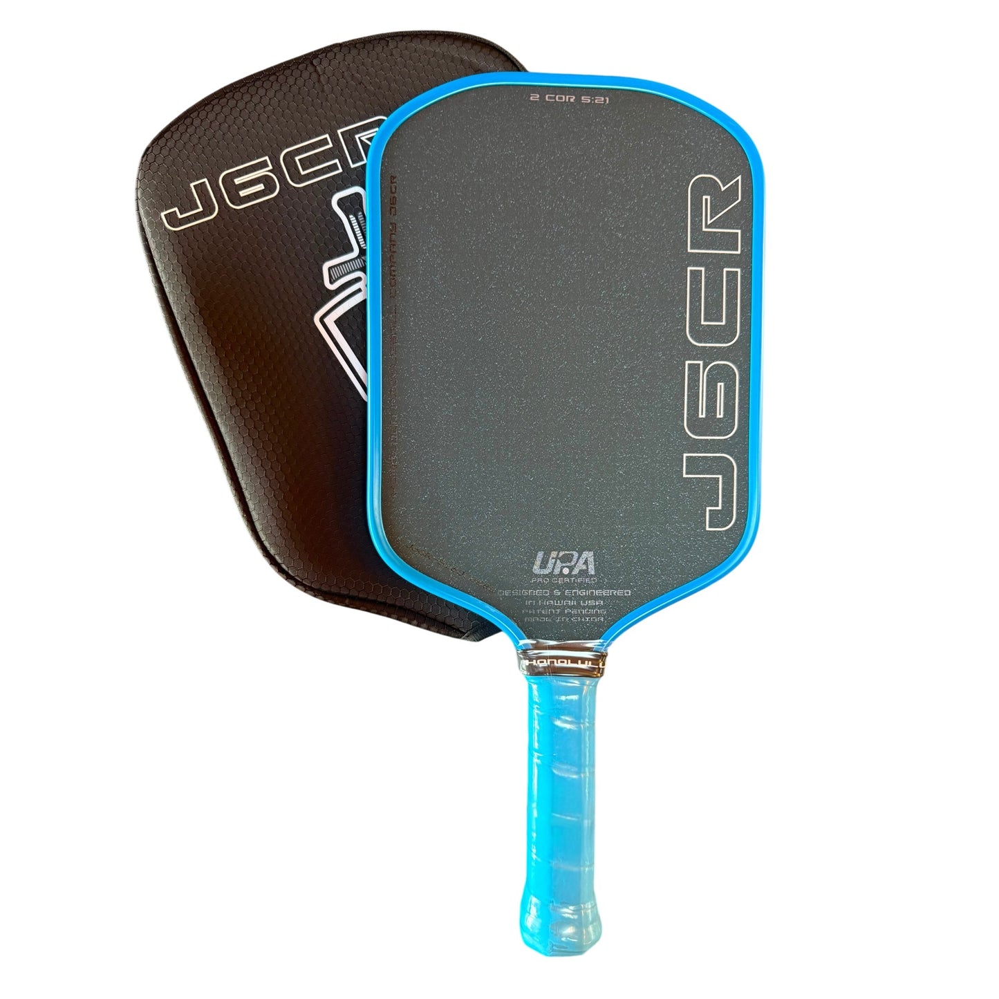 J6CR Crystal Blue™ Endurance Surface™ Pickleball Paddle
