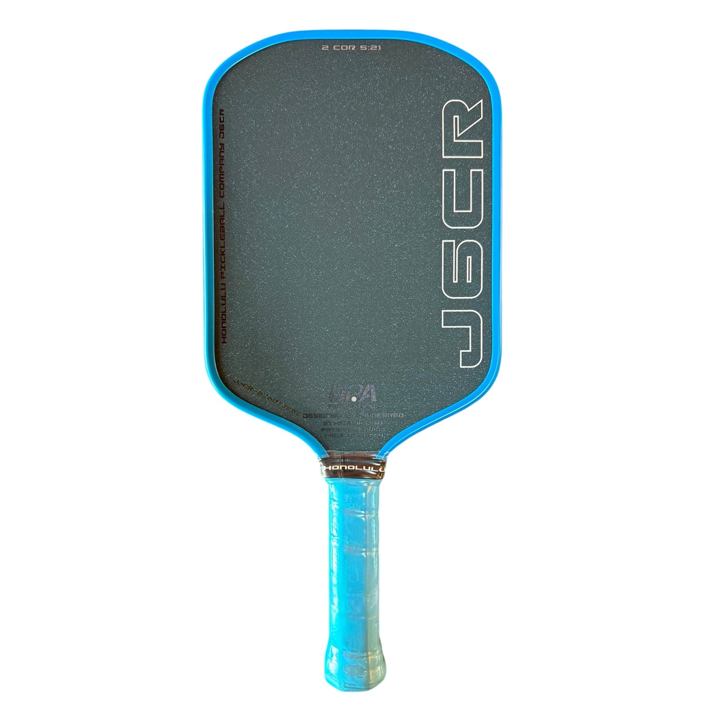 J6CR Crystal Blue™ Endurance Surface™ Pickleball Paddle
