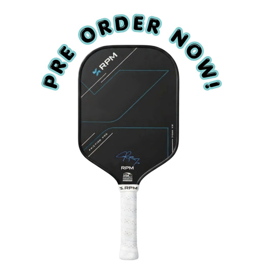 RPM Friction Pro V2 14MM Hybrid Flat Top Pickleball Paddle - Ryan Fu Signature - PRE ORDER