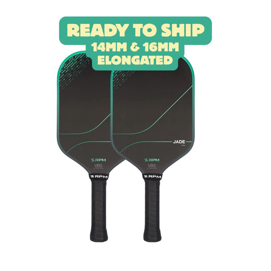 RPM Jade Pickleball Paddle – 14mm & 16mm Elongated