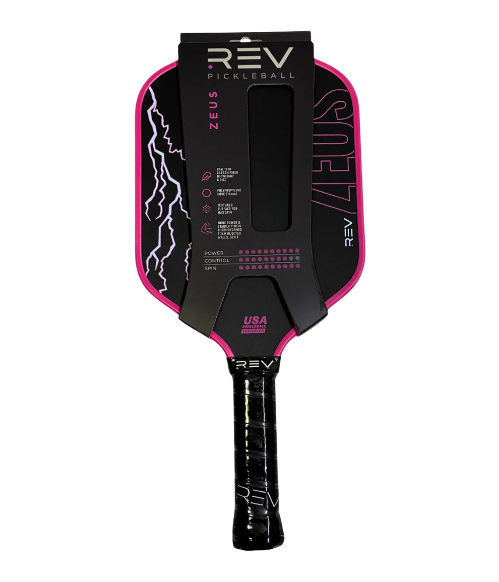 Rev Zeus 14mm Pickleball Paddle