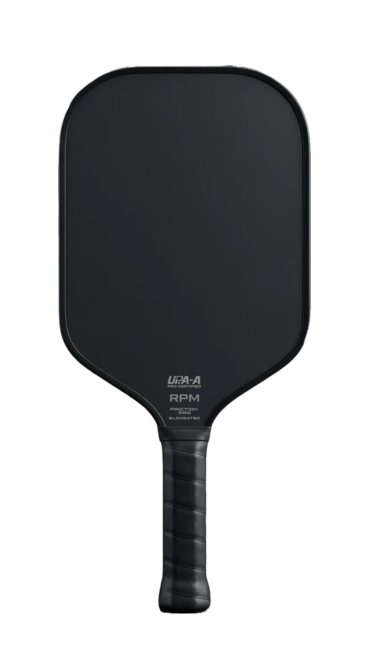 New! BLACKOUT RPM FRICTION PRO 16MM Pickleball Paddle