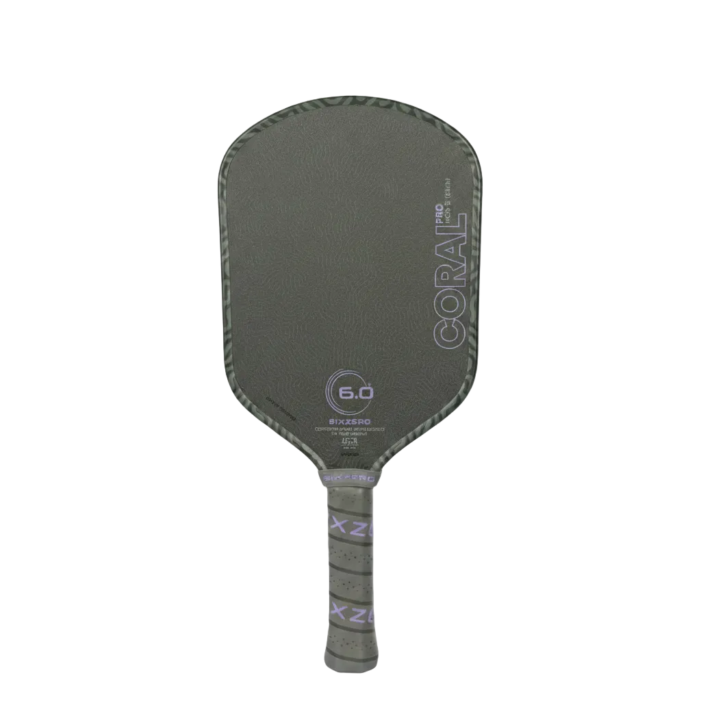 Six Zero Coral Pro 16mm Pickleball Paddle | Foam Core Performance
