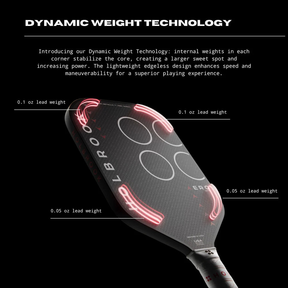 Aero Metallic T Pickleball Paddle – Ultimate Power & Precision