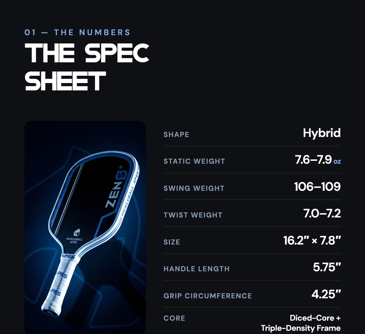 Pickleball Apes - Zen S+